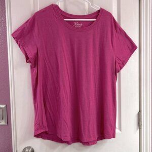 Hot pink T-shirt
